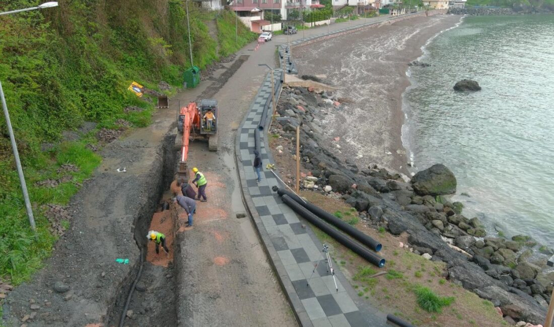 Ordu’nun geleceği için alt yapı çalışmalarına hız kesmeden devam eden