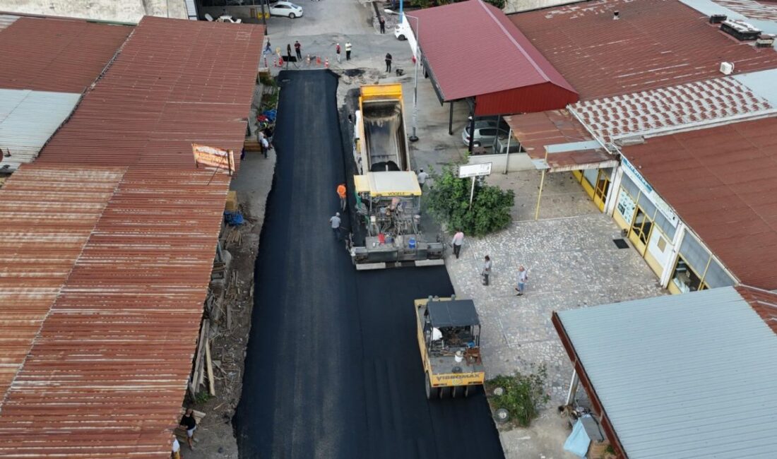 Fatsa Büyük Sanayi Sitesi’nde yıllardır süren toz, toprak çilesi sona